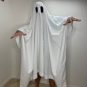 Homemade Sheet Ghost Halloween Costume